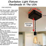 Charleston Farmhouse Pendant Ceiling Hanging Light