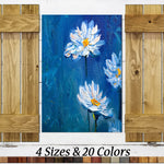 Board & Batten Shutters - 20 Stain Colors, Shown in Driftwood, Lane of Lenore