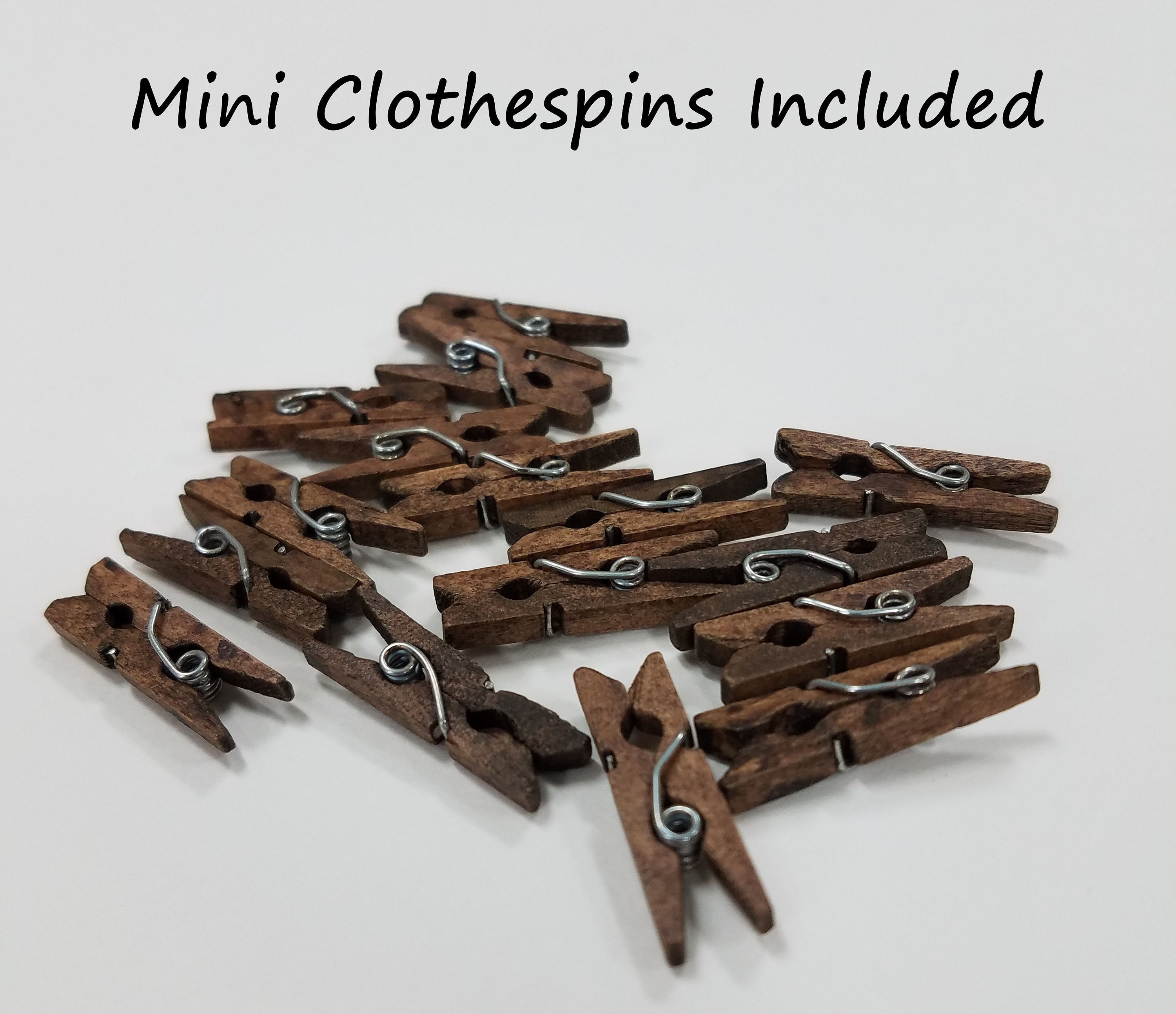 Mini Clothespins