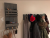 Kathleen's Hatboro Coat Rack and Vertical Organzier