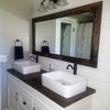 Blair's Shiplap Bathroom Mirror