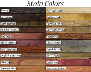 exterior wall lamps- Updated Pine Chart