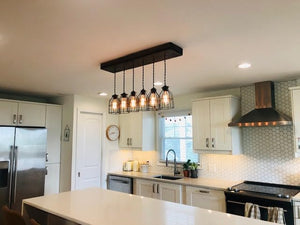 Springfield Chandelier Lighting Hand Cut Wood Pendant Chandelier Ceiling Light