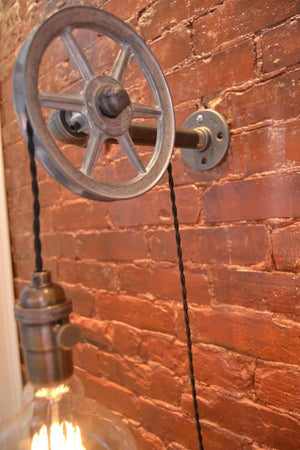 Exton Industrial Pulley Light