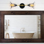 Mirror Dual Vanity Lights Fixtures 2