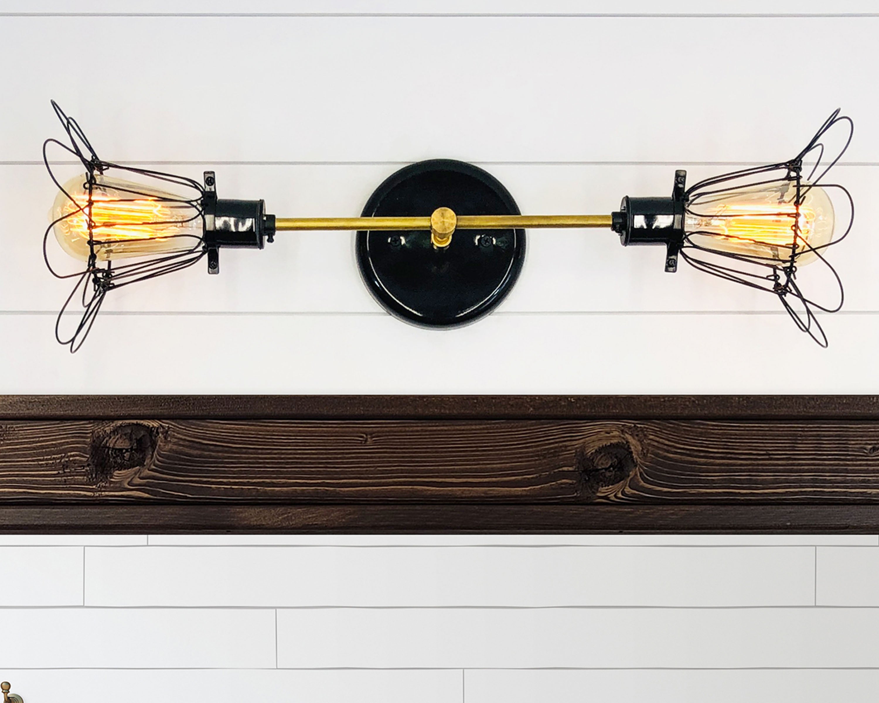 Allendale Light Black Bronze Reg Bulb Cage22
