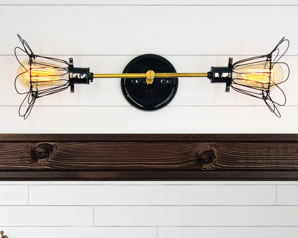 Allendale Light Black Bronze Reg Bulb Cage22
