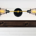 Allendale Light Black Bronze Reg Bulb Cage22