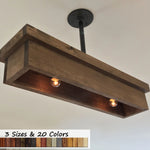 wood flush mount ceiling light