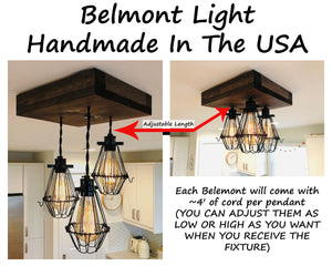 Belmont Farmhouse Pendant Ceiling Light Chandelier