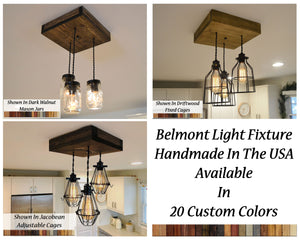 belmont farmhouse- belmont light fixture