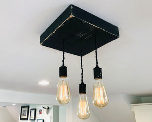 Belmont Kettle Black- Ceiling Light