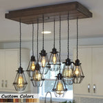 Cleveland Handmade Wood Pendant Light Fixture