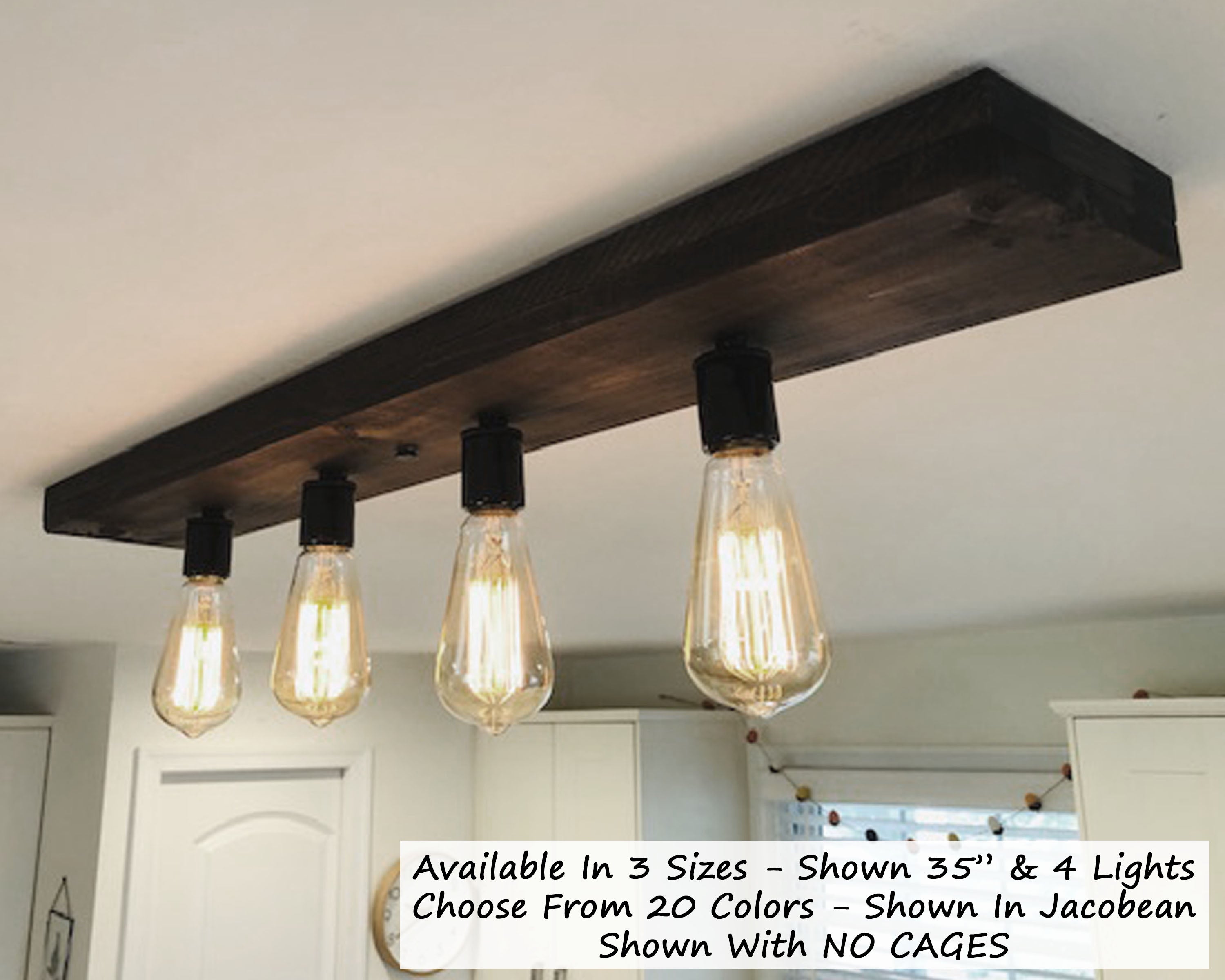Rustic Bathroom Wall Light Fixture 