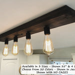 Rustic Bathroom Wall Light Fixture 