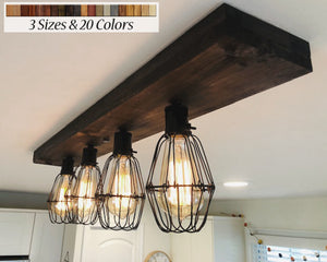 Rustic Bathroom Wall Light Fixture