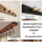 Marion Wall Lamp with Downrod for Country Decor