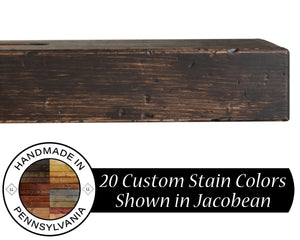 Old Mill Reclaimed Styled Wood Chandelier