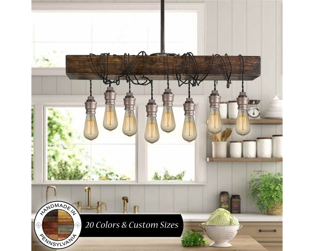 Old Mill Reclaimed  Pendant Lights