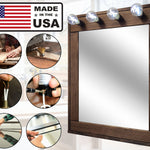 Hollywood Mirror with Lights - made in usa