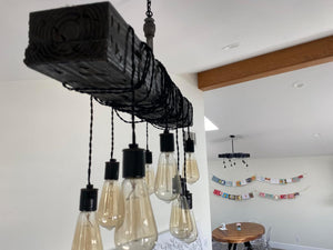 Wood Pendant Ceiling Light