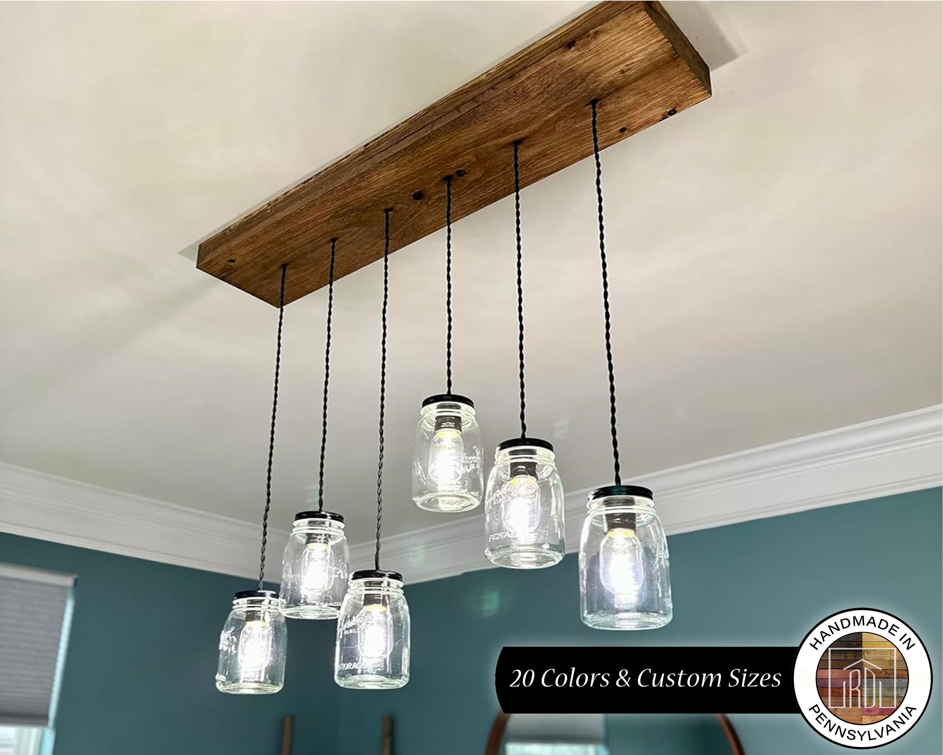Wood Pendant Light