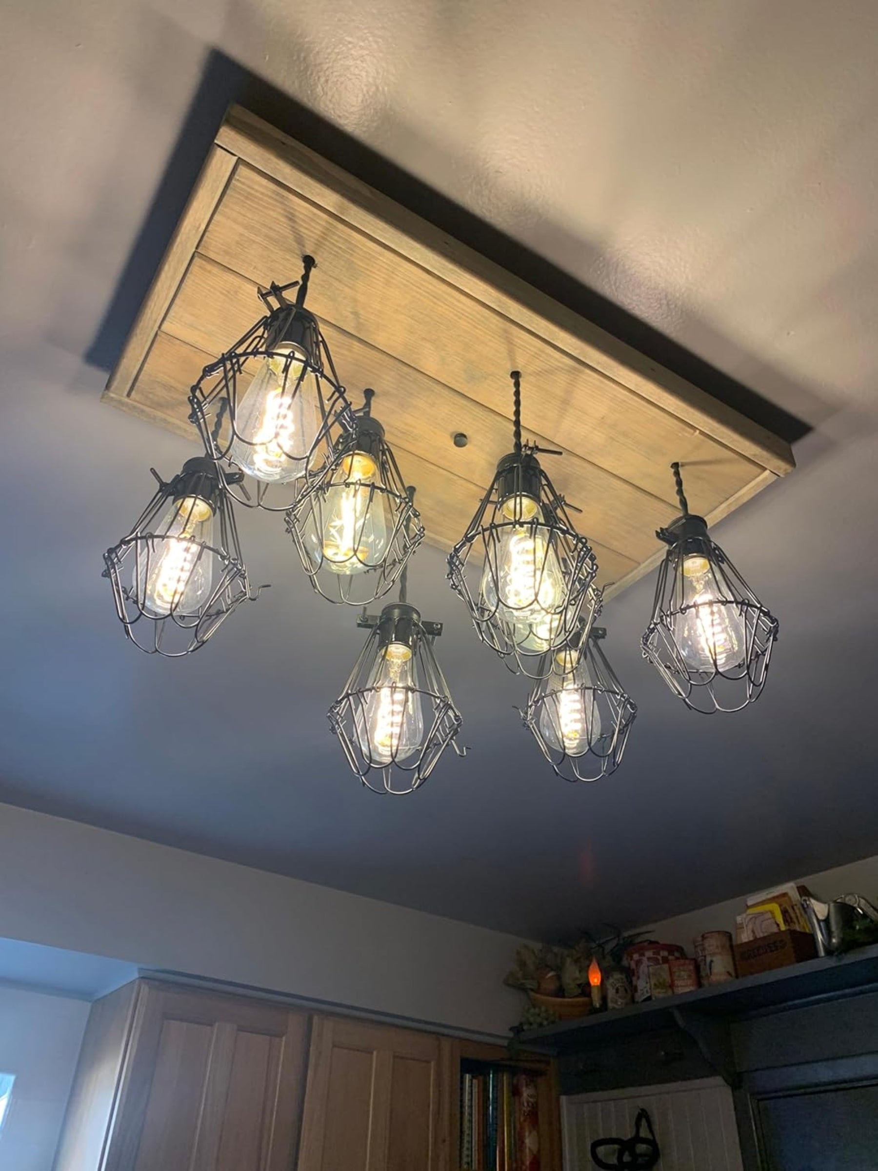 Wood Pendant Light Fixture for celling