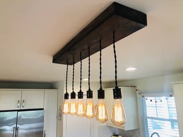 Wooden Pendant Ceiling Light