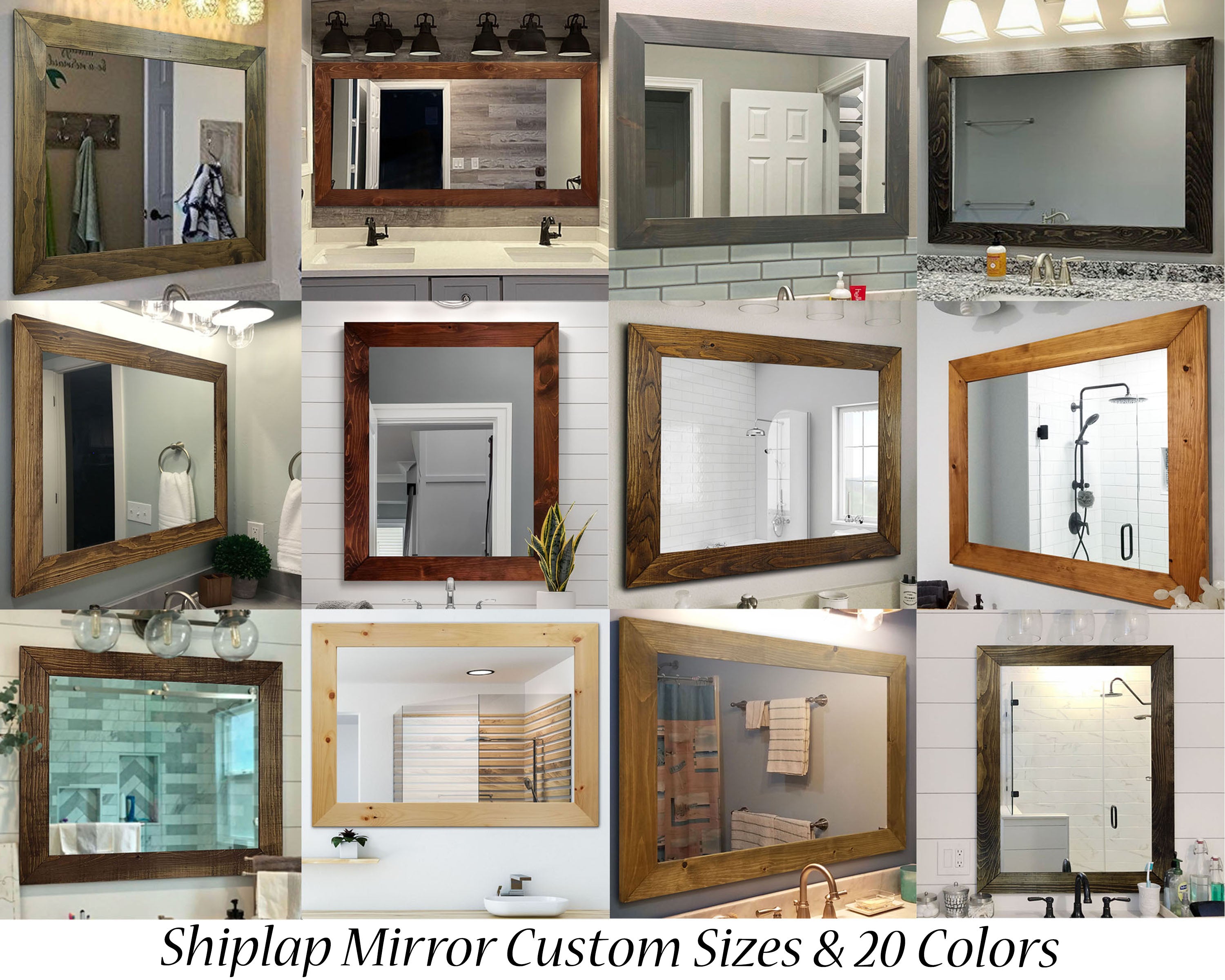 Custom Mirror Headquarters - Menu For Custom Mirrors Of Any Size