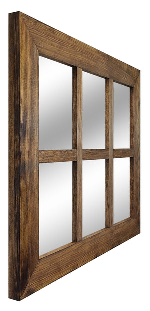 6 mirrors Paned Framed Mirrors - Lane of Lenore