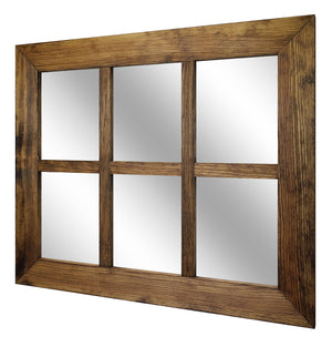 6 in Paned Framed Mirror, Lane of Lenore