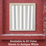 Old Vintage 3 Pane Window Mirror, 20 Paint Colors