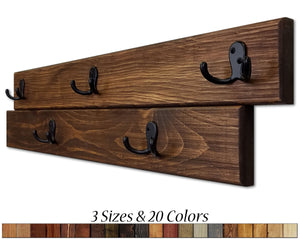 Arbor Way Wall Hooks - 20 Stain Colors, Renewed Decor