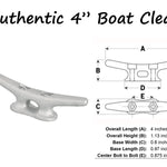 4 Inch Boat Cleats
