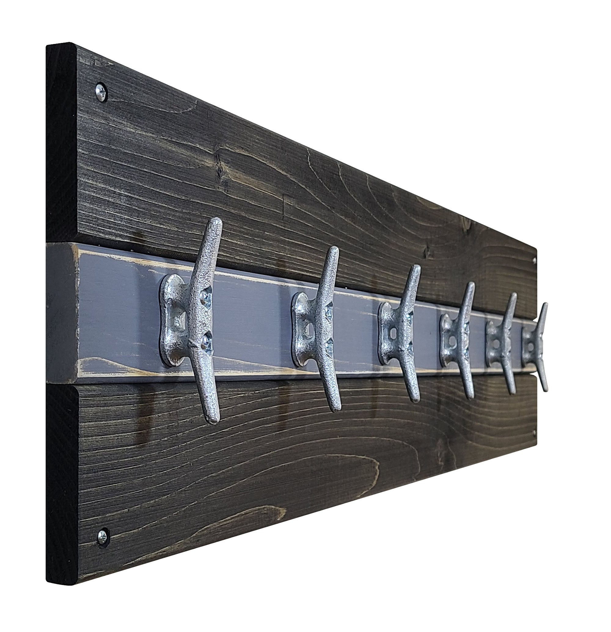 Nautical hook top rack