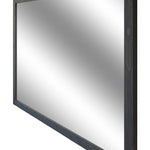 Carriage House Framed Mirror - Available In 20 Stain Colors, Shown in Classic Gray