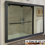 Carriage House Framed Mirror, 6 Sizes & 20 Custom Colors, Lane of Lenore