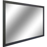 Carriage House Framed Mirror - Available In 20 Stain Colors, Shown in Classic Gray
