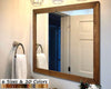 Carriage House Framed Mirror - Available In 6 Sizes & 20 Stain Colors, Lane of Lenore