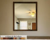 Carriage House Framed Mirror - Available In 6 Sizes & 20 Stain Colors, Lane of Lenore