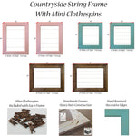 Clothespin Photo Display