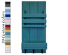 Bradford Vertical Wall Organizer, 20 Paint Colors, Renewed Decor