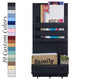 Bradford Vertical Wall Organizer, 20 Paint Colors, Renewed Decor 