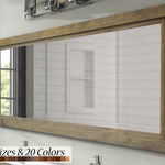 Farmhouse Wood Framed Wall Mirror by Lane of Lenore