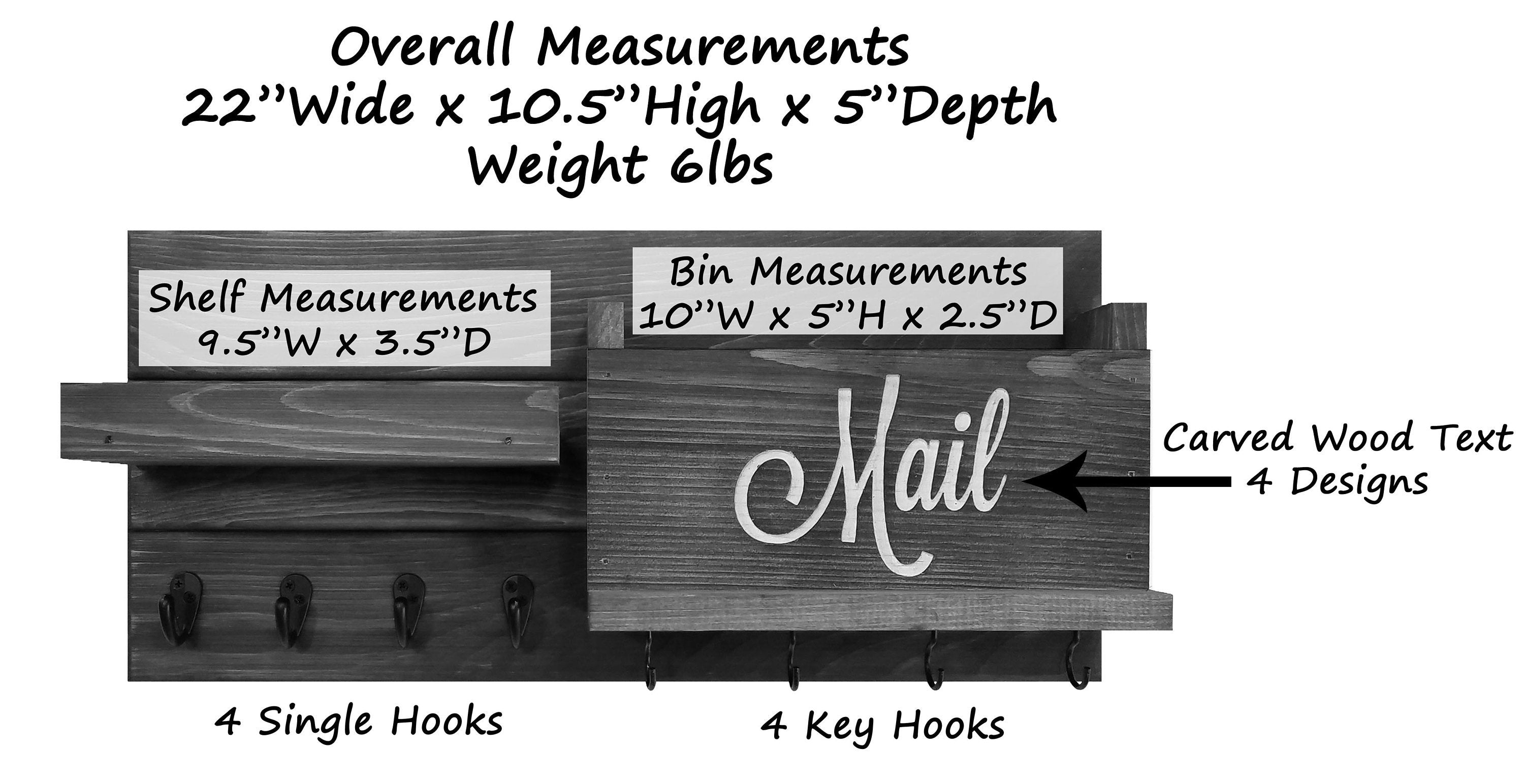Farmhouse Mail Organizer