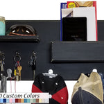 Hamilton Elite Wall Mounted Organizer, 20 Colors & 5 Hook Finishes by Renewed Decor