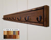 Herringbone Wall Hook Coat Rack 4 Sizes & 20 Colors, Handmade in the USA