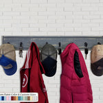 Herringbone Wall Hook Coat Rack, 20 Paint Colors by Lane of Lenore