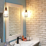 Herringbone Rustic Reclaimed Wood Wall Mirror, 5 Sizes & 20 Colors, Shown in Bright Ivory White
