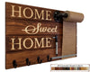 Home Sweet Home Memo Roll Holder with Hooks, 5 Hook Finishes & 20 Colors